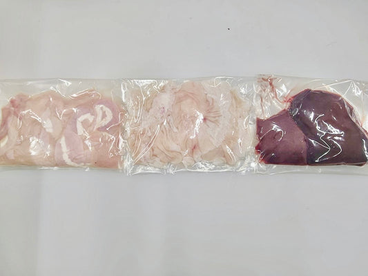 豚大腸・小腸・レバー　バラエティ大容量セット(計15個入り)